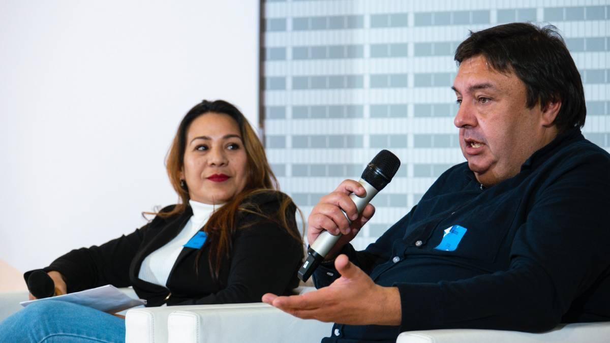 Elisa del Carmen Martínez y Manuel Fuentes, dos beneficiarios del IMV.