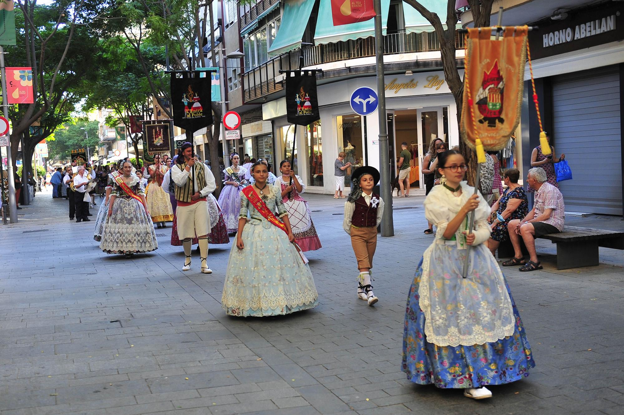 Desfile extraordinario 75 aniversario de las Hogueras, San Vicente del Raspeig