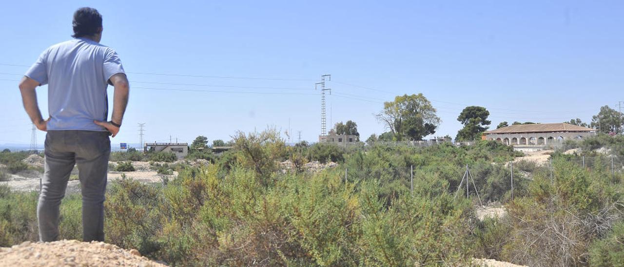 La zona donde está proyectada la instalación de la planta desaladora de Riegos de Levante.