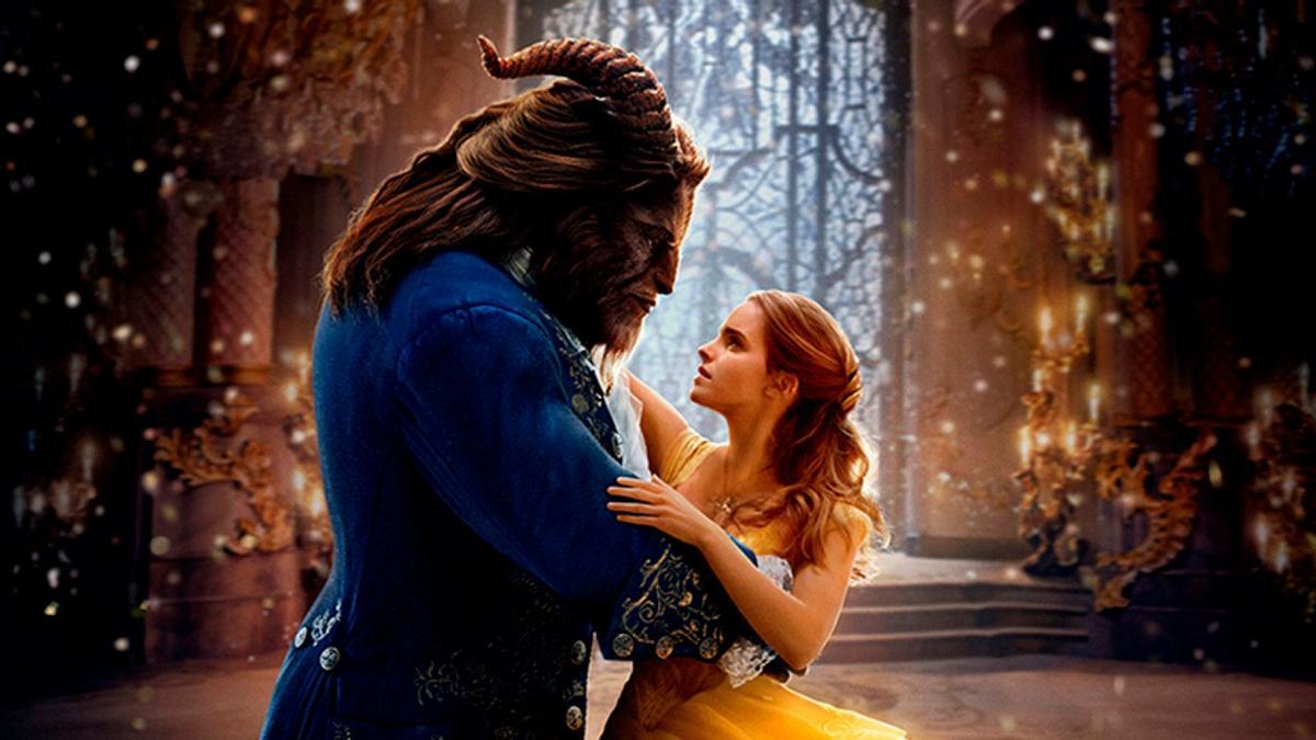 Imagen de La Bella y la bestia, llevada a las pantallas por Disney.