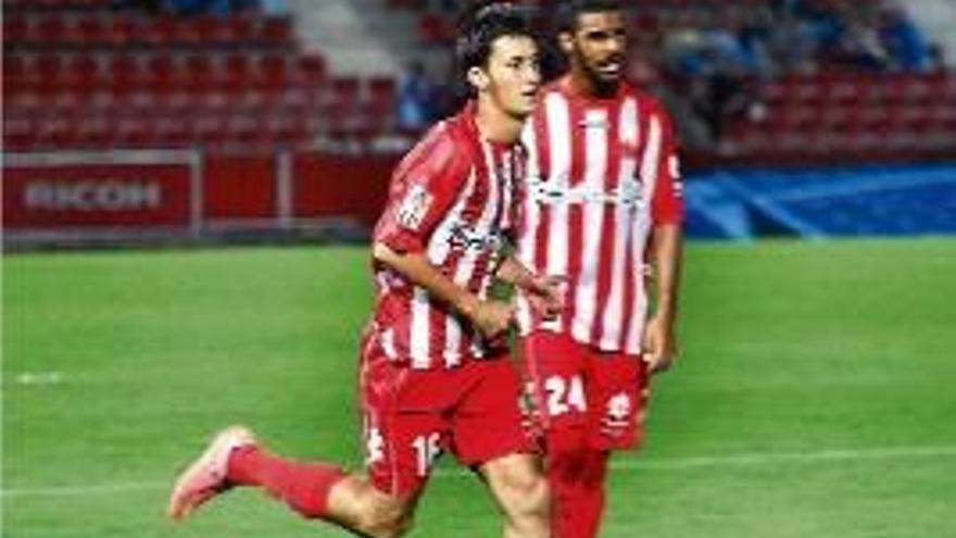 Alfonso va debutar a la Lliga contra el Ponferradina.