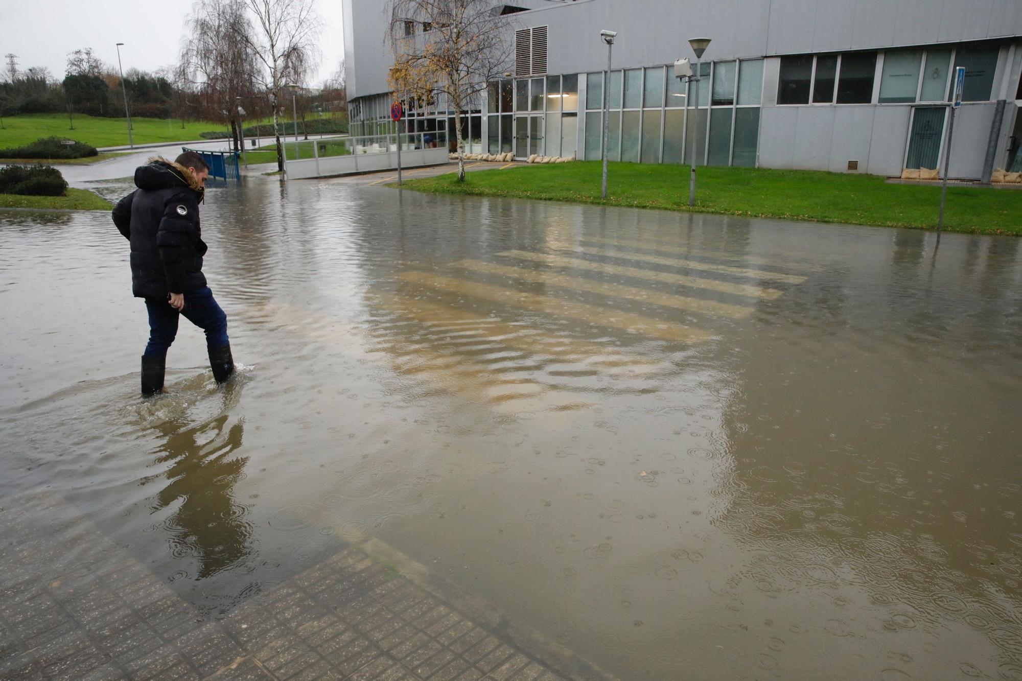 Temporal en Gijón