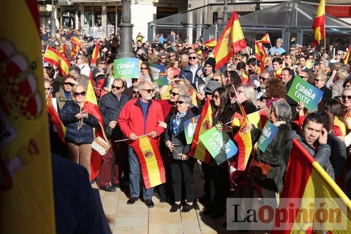 Concentración 'España existe' en Cartagena