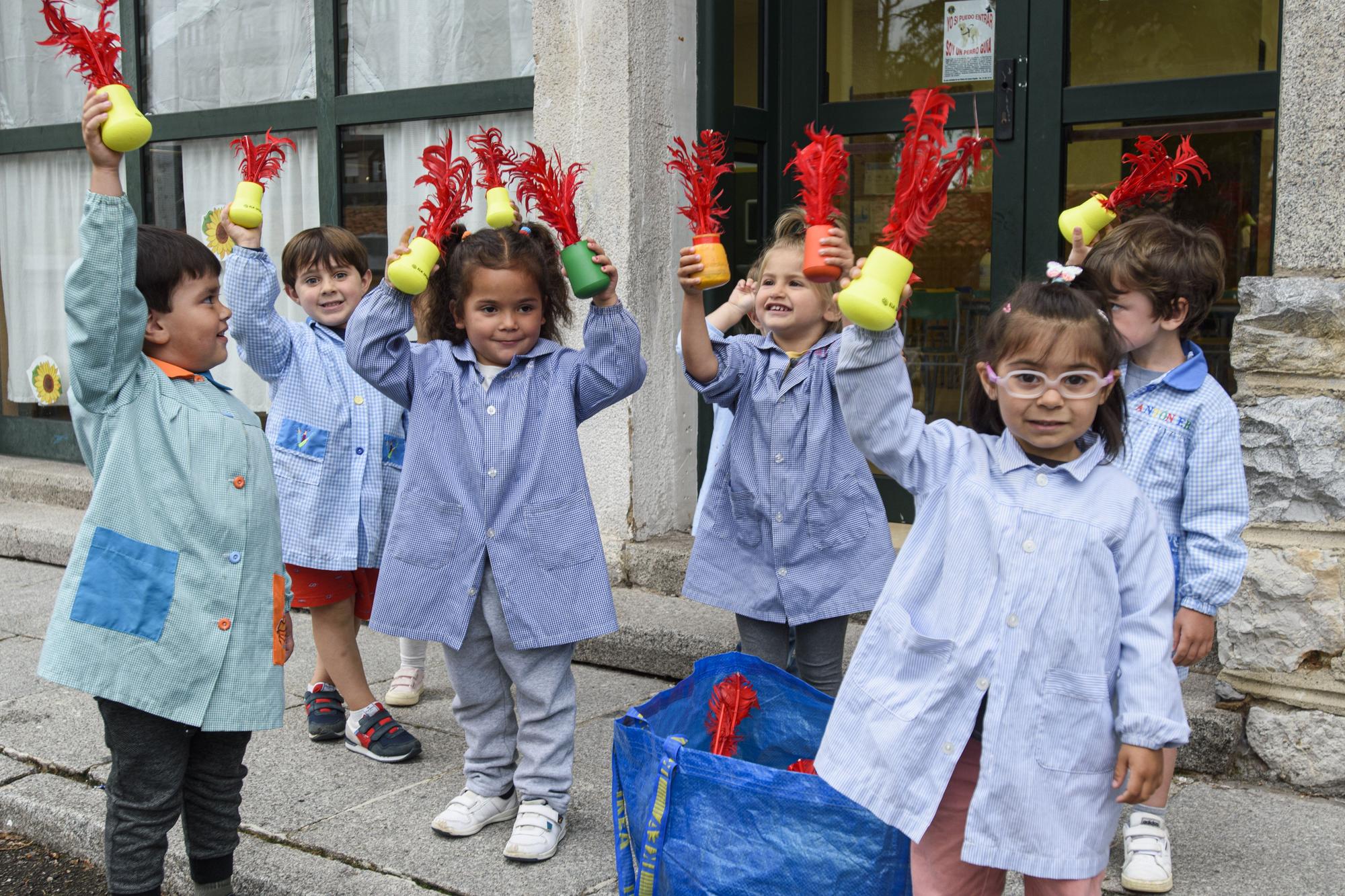 Mini olimpiadas en el colegio Gesta