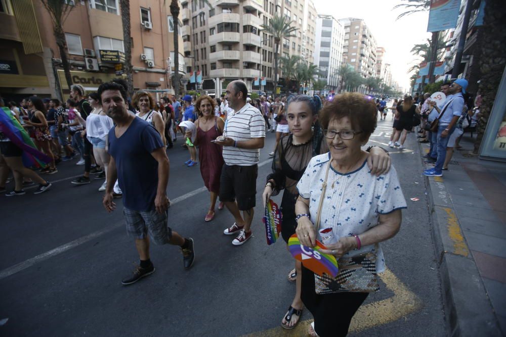 Manifestación del Orgullo en Alicante 2018