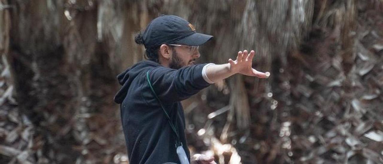 Abel Carbajal, ejerciendo de director del proyecto Naturale en el Delta del Ebro.