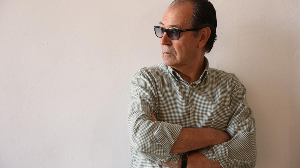 Rafael Canogar ,fotografía de Josep Vicent Rodriguez