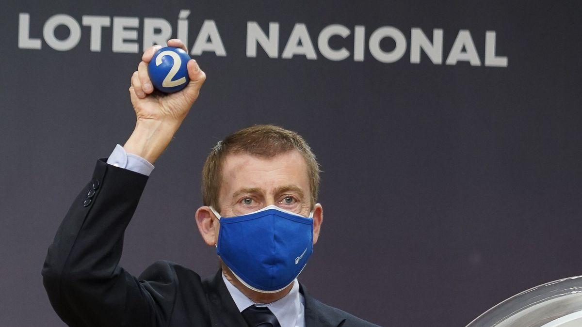 Un momento del sorteo de la Lotería del Niño de 2022.