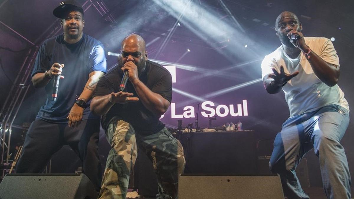 Un momento de la actuación de De La Soul en SonarPub.