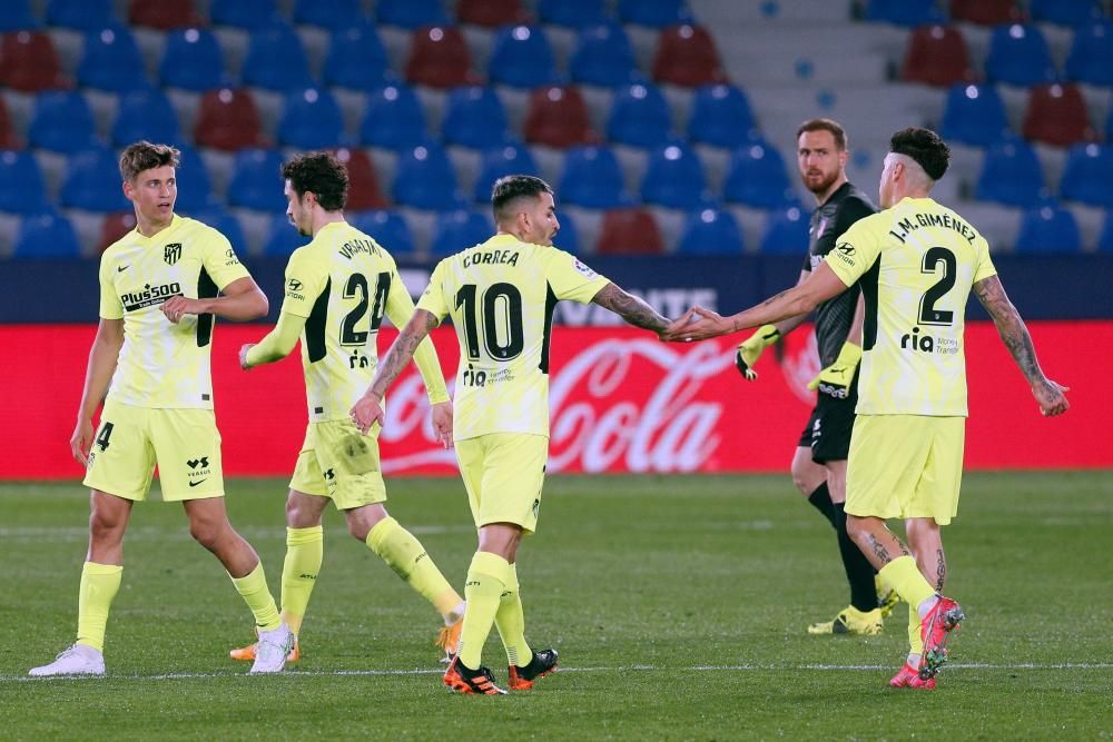 El Levante UD - Atlético, en imágenes