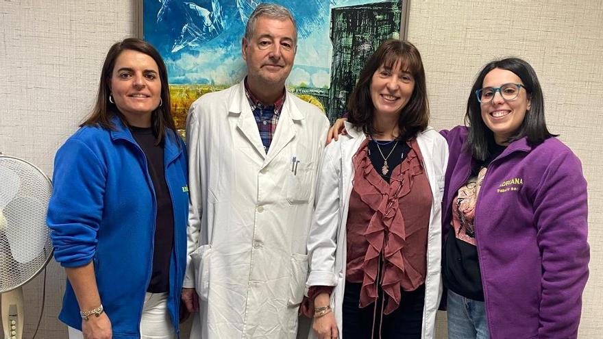 Profesionais da Unidade de Prevención da Drogodependencia de Noia.