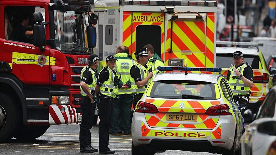 La policia investiga l&#039;atac en un hotel de Glasgow.