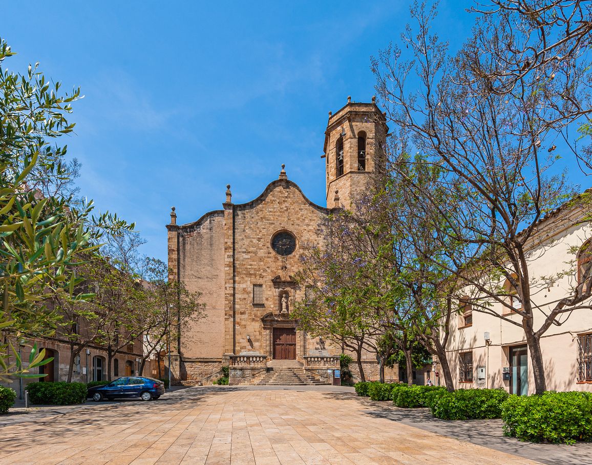 Iglesia de San Baldiri en Sant Boi de Llobregat.