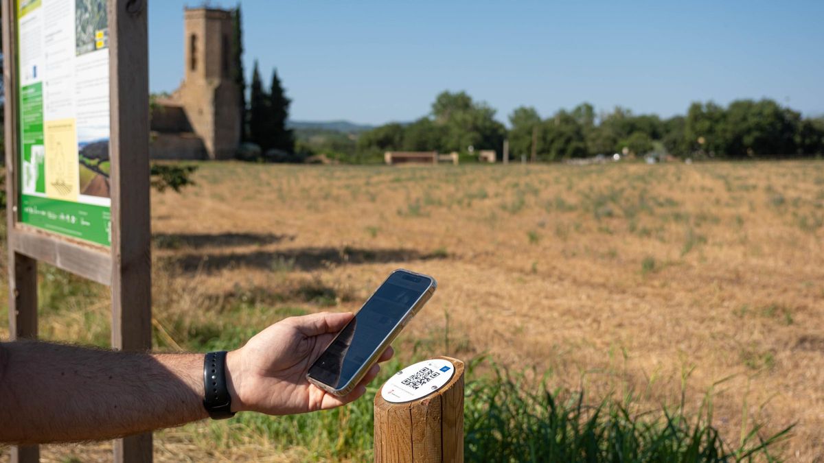 Un dels punts de l'itinerari.