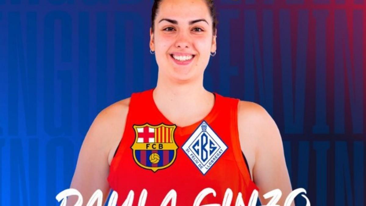 Paula Ginzo, nueva jugadora del Barça