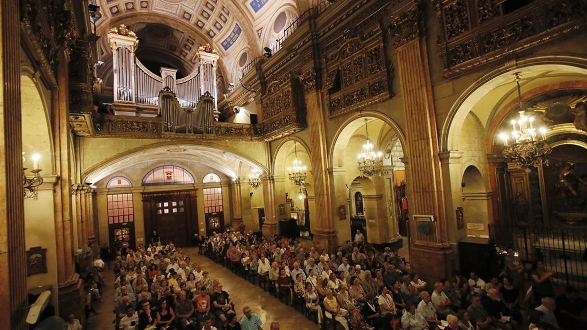 Concierto inaugural del nuevo órgano de la basílica de la Mercè