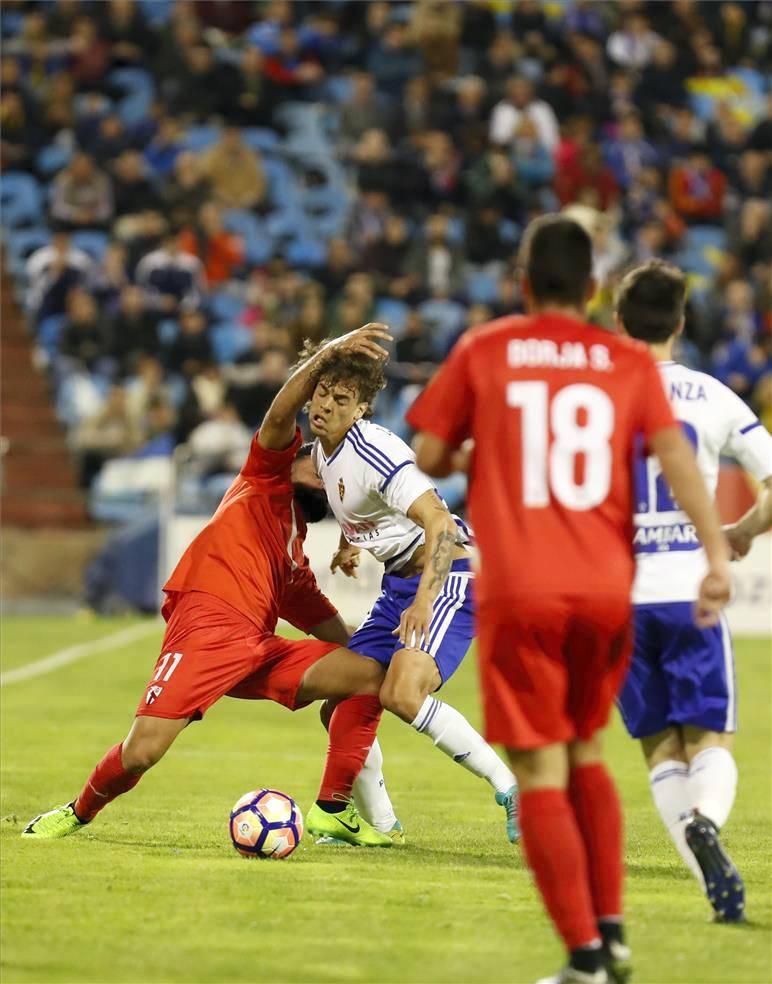 Las imágenes del Real Zaragoza-Sevilla Atlético