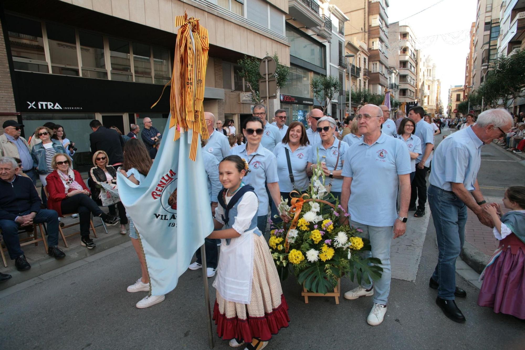 Galeria de fotos de l'ofrena de flors a Sant Pasqual en Vila-real