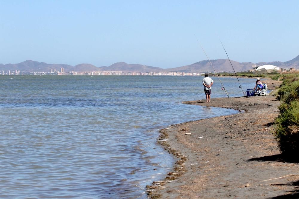 La rambla de El Albujón, epicentro de los vertidos al Mar Menor