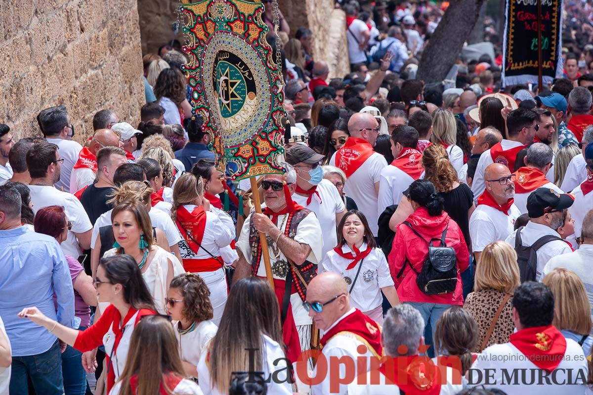 Moros y Cristianos en la mañana del día dos en Caravaca