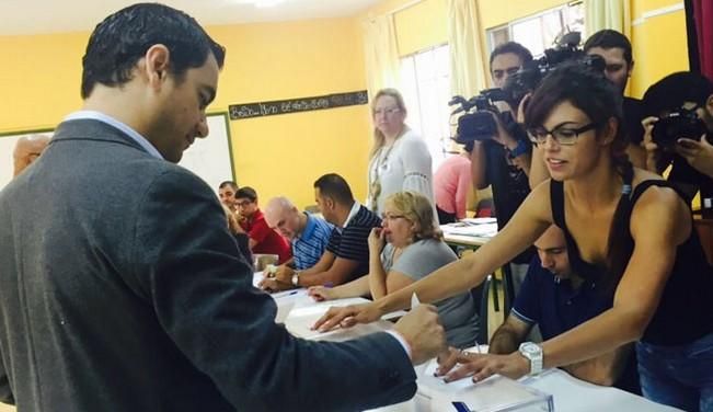 26J: Votaciones de candidatos y políticos canarios