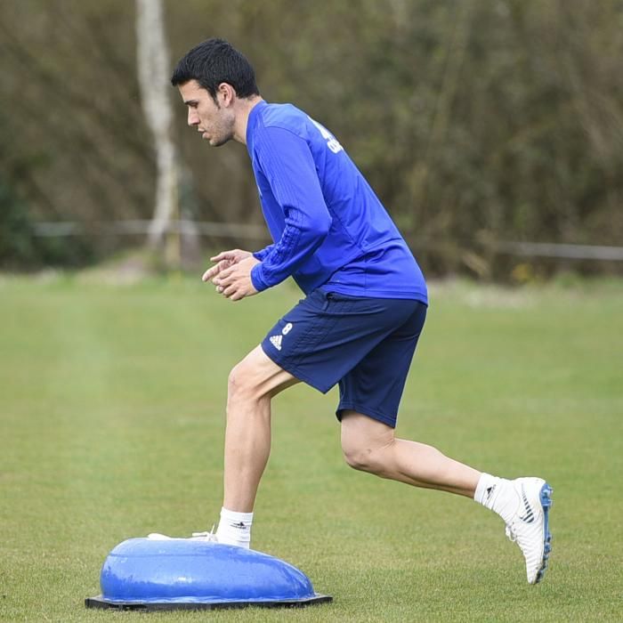 Entrenamiento del Real Oviedo