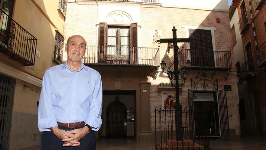 El responsable del Centro de Acogida de San Juan de Dios, el hermano Julián Sánchez.