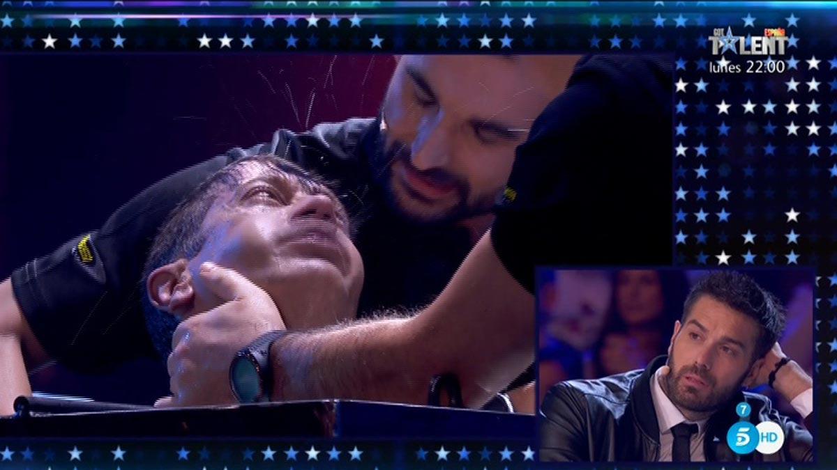 Riesgo grave de un escapista en ’Got talent’.