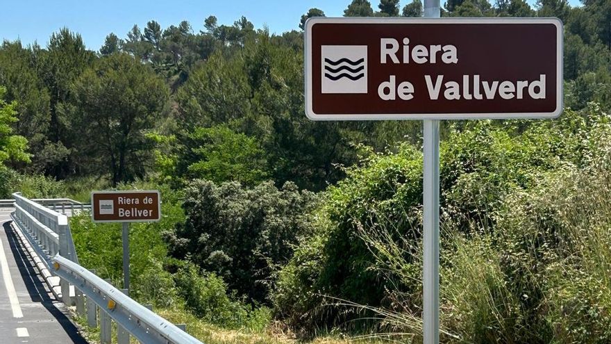 Una riera de Callús ‘canvia’ de nom de la nit al dia