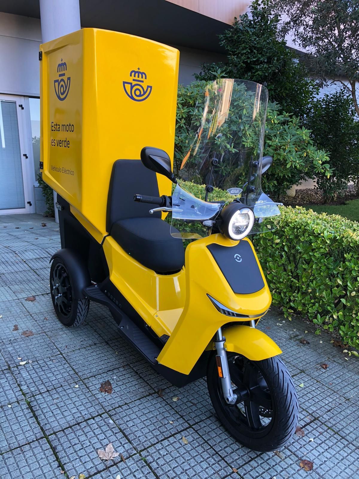 Una "eezon e3" rotulada ya para Correos.