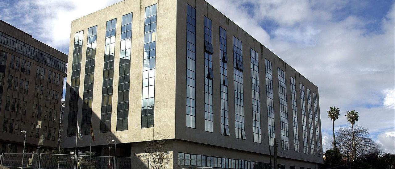 Edificio donde se sitúan las salas de la Audiencia de Vigo.