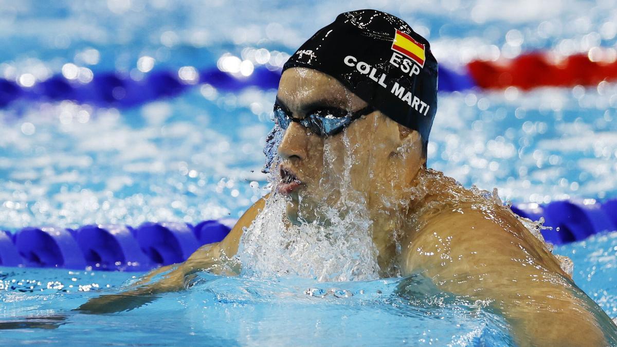 El nadador español Carles Coll