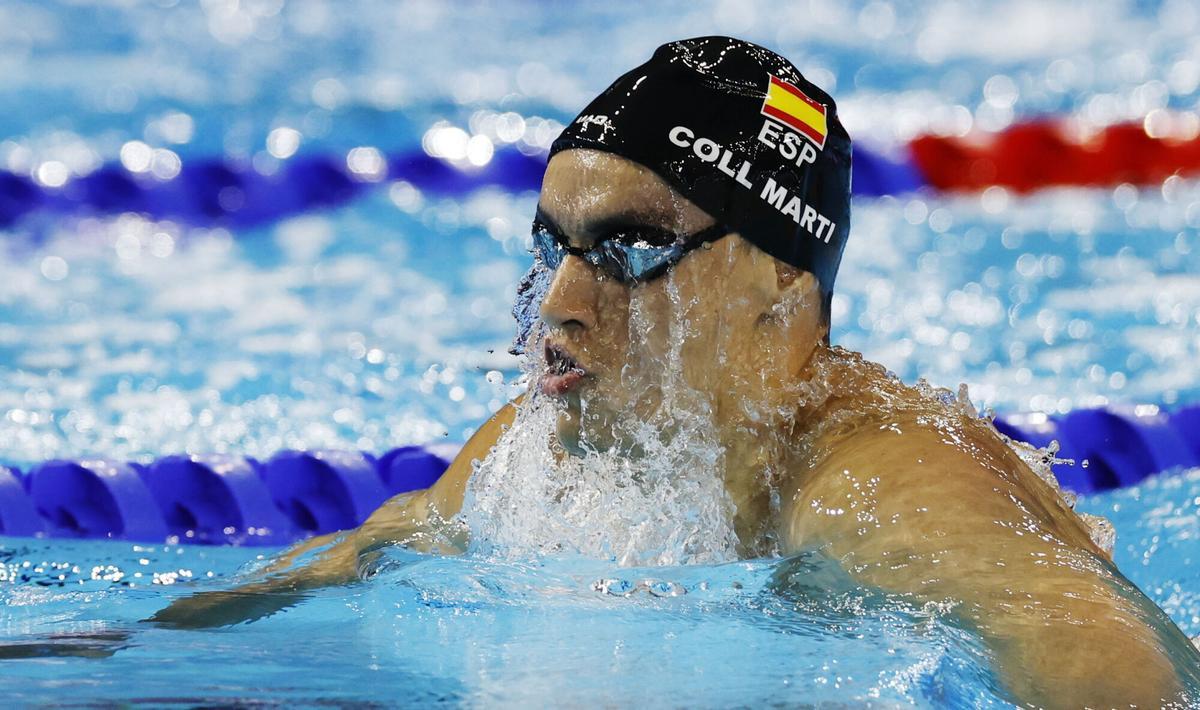 El nadador español Carles Coll