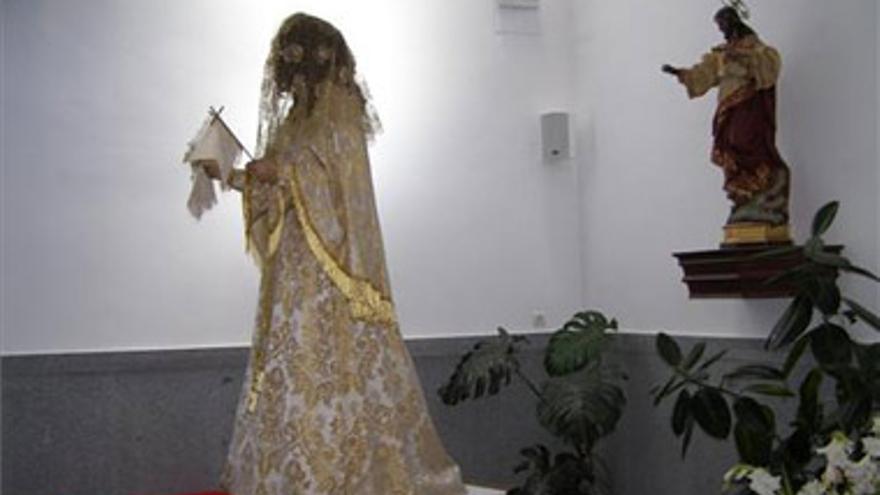 Roban la corona de la Virgen de la Aurora de Villanueva de la Serena