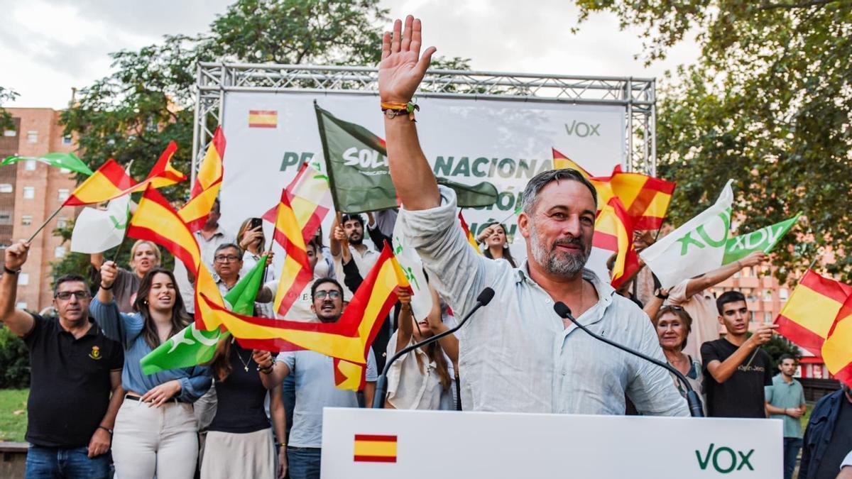 Abascal asegura que el independentismo ya no es una «amenaza» en Cataluña y pide el voto contra la «islamización» del territorio