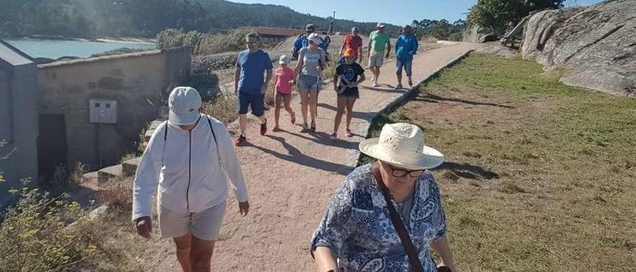 La zona de Punta Moreiras que se quiere preservar. // Muñiz