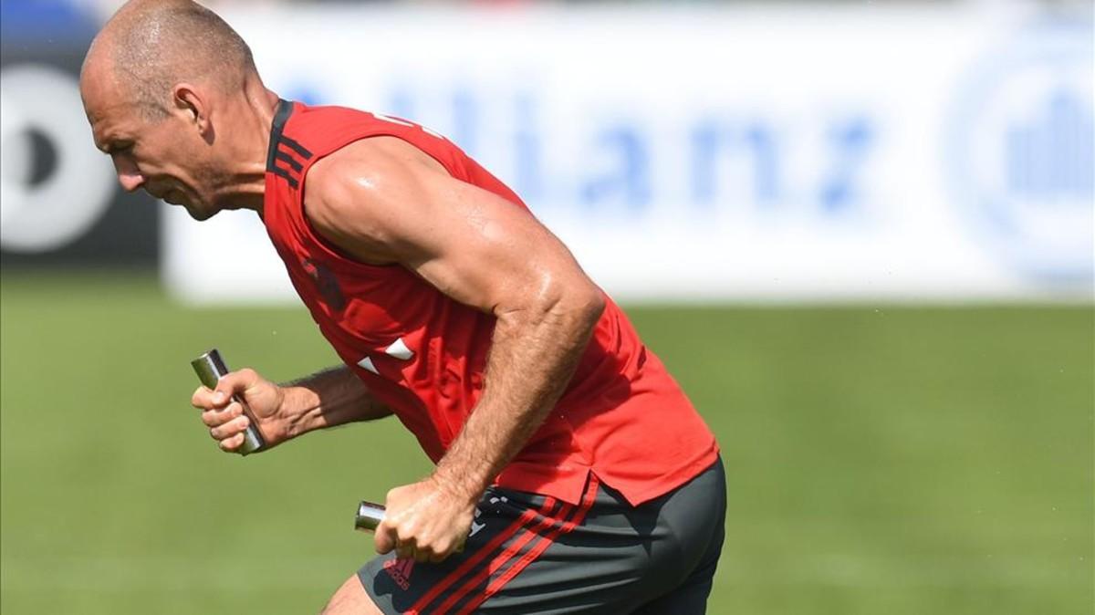 Robben afronta con optimismo su décima temporada en la filas del Bayern de Munich