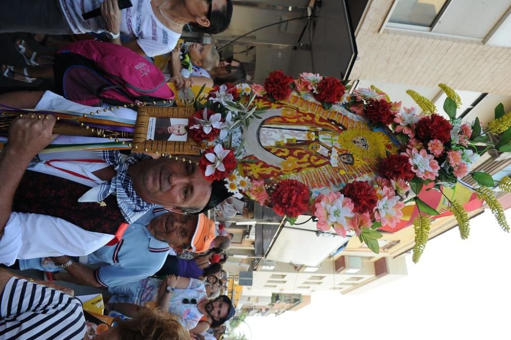 Romería de la Virgen de la Fuensanta: Paso por San