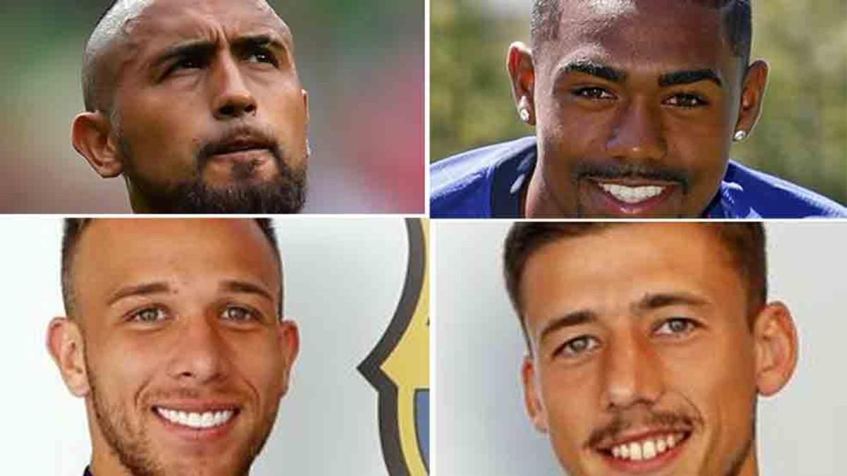 Arturo Vidal, Malcom, Arthur y Lenglet son los nuevos fichajes