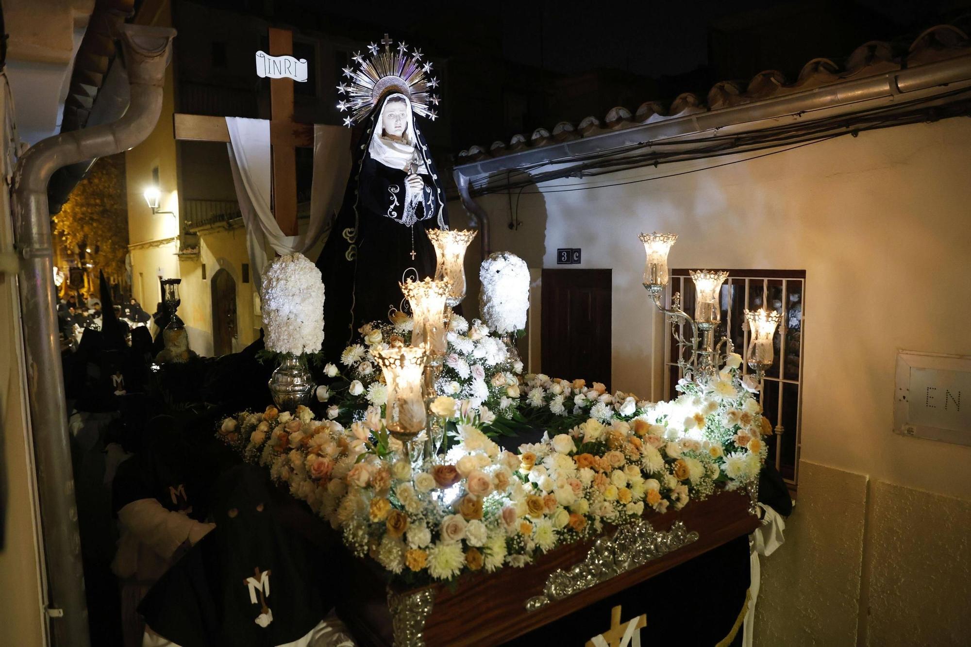 FOTOS | Semana Santa 2024: El culmen del Miércoles Santo fue la procesión del Camí de Getsemaní.