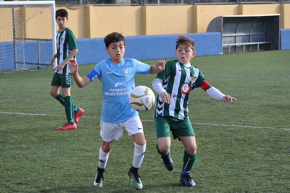 Fútbol base del fin de semana