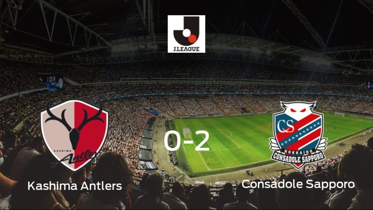 El Consadole Sapporo derrota en el Kashima Soccer Stadium al Kashima Antlers (0-2)