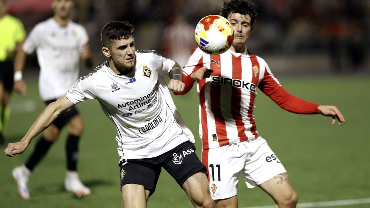 EN IMÁGENES: Gran ambiente en Mieres para el Caudal-Sporting de Copa del Rey