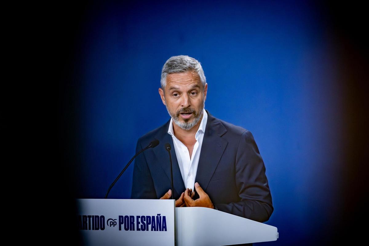 El vicesecretario de Hacienda del PP, Juan Bravo.