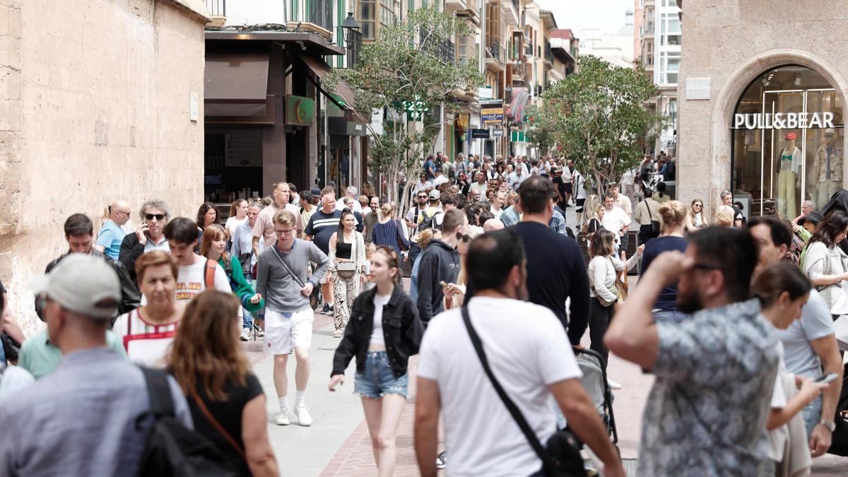 Baleares recibe 1,7 millones de turistas en mayo, un 16,4 % más