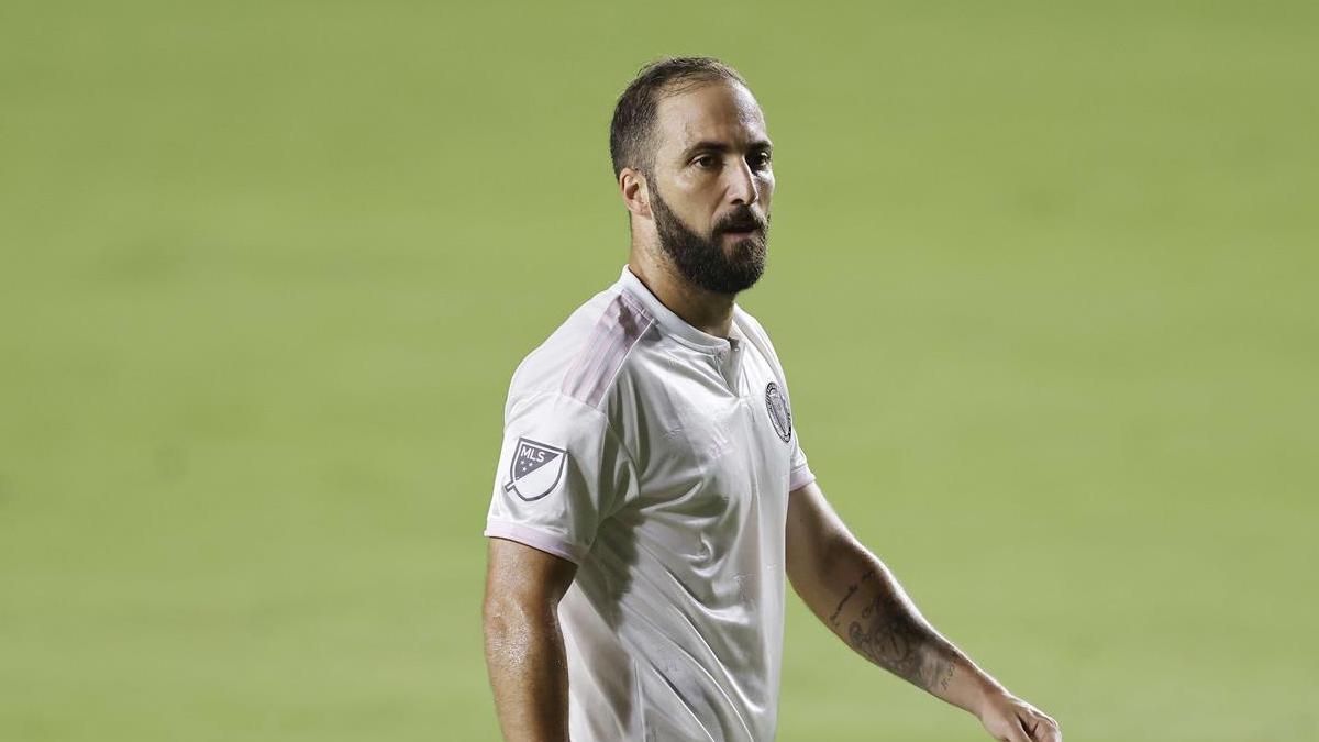 Gonzalo Higuaín, feliz en la MLS