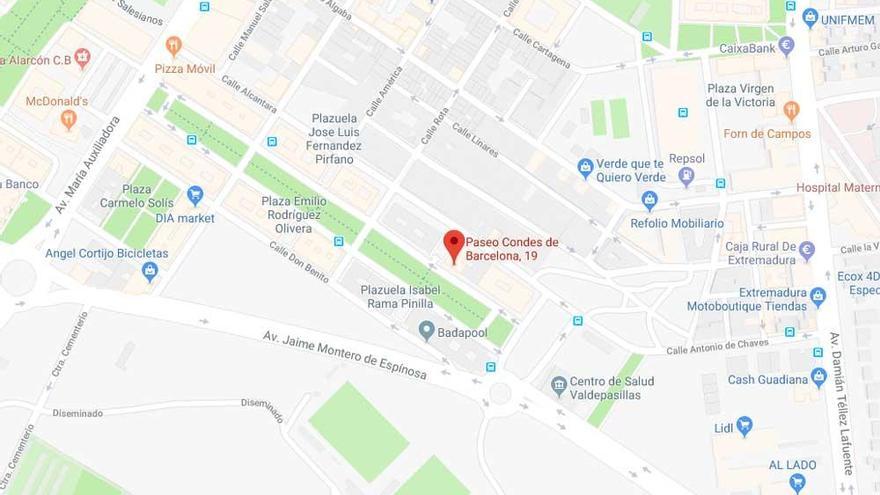 Dos intoxicados en un incendio registrado en una vivienda de Badajoz