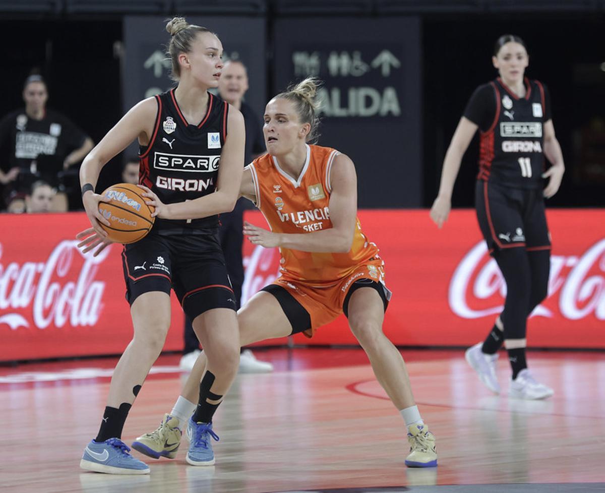 Jocyte, en una acció del partit