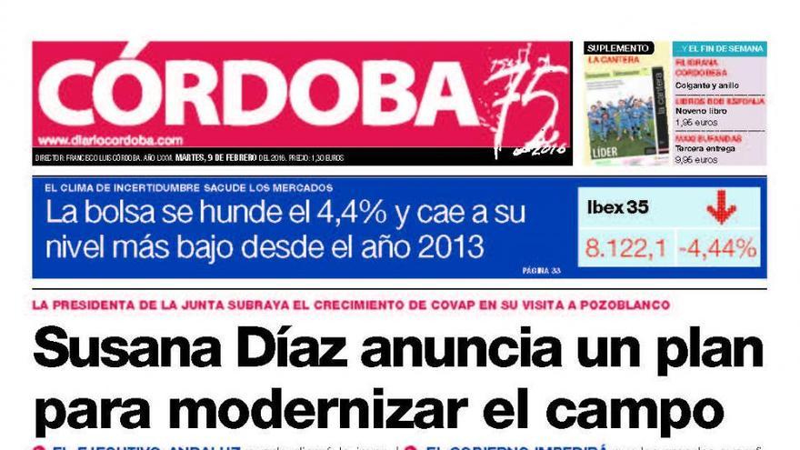 La portada de CÓRDOBA