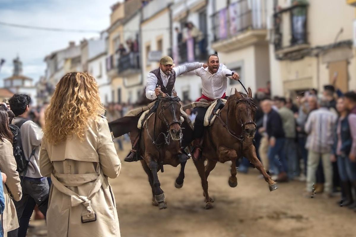 Los hermanos José Luis y Alberto Taboada, en collera.